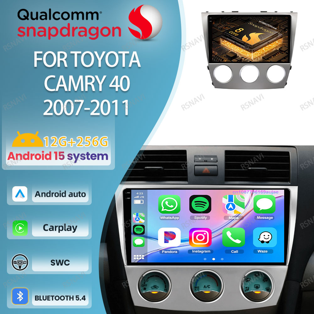 Car Radio Gps Navigation 10 Inch - أندرويد 15 راديو السيارة لتويوتا كامري