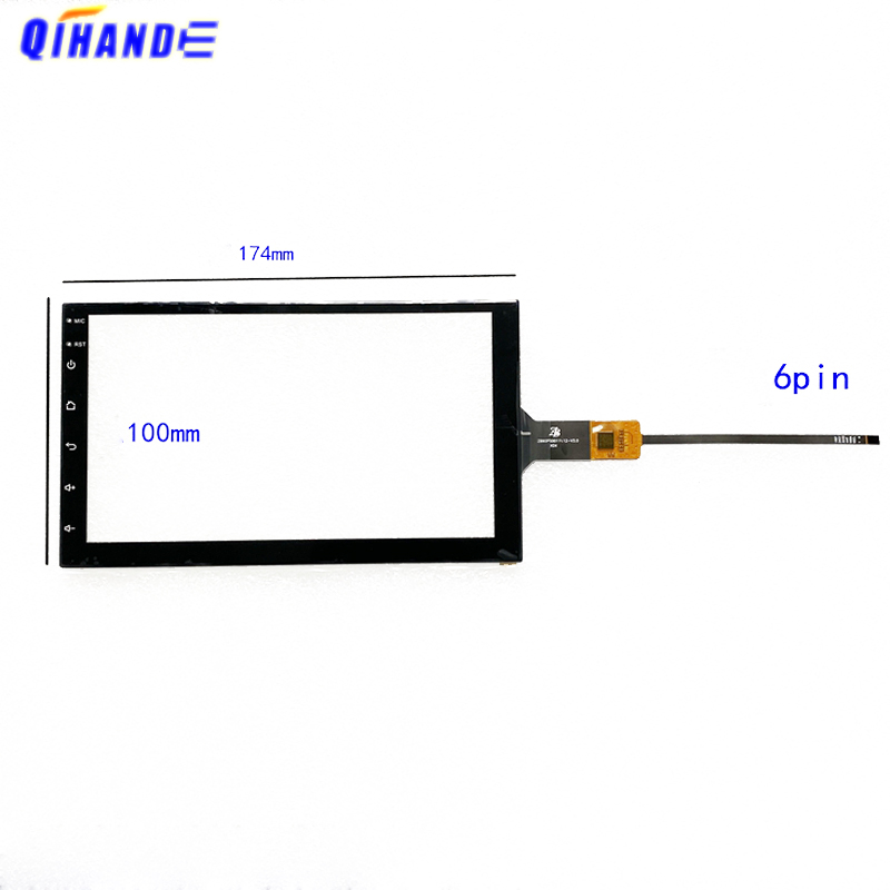 Car Radio Gps Navigation 10 Inch - 174*100 175*100 أسود 7 بوصة ZB90PS0011