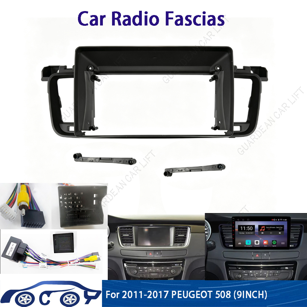 Car Stereo Canbus Decoder - إطار واجهة راديو السيارة مقاس 9