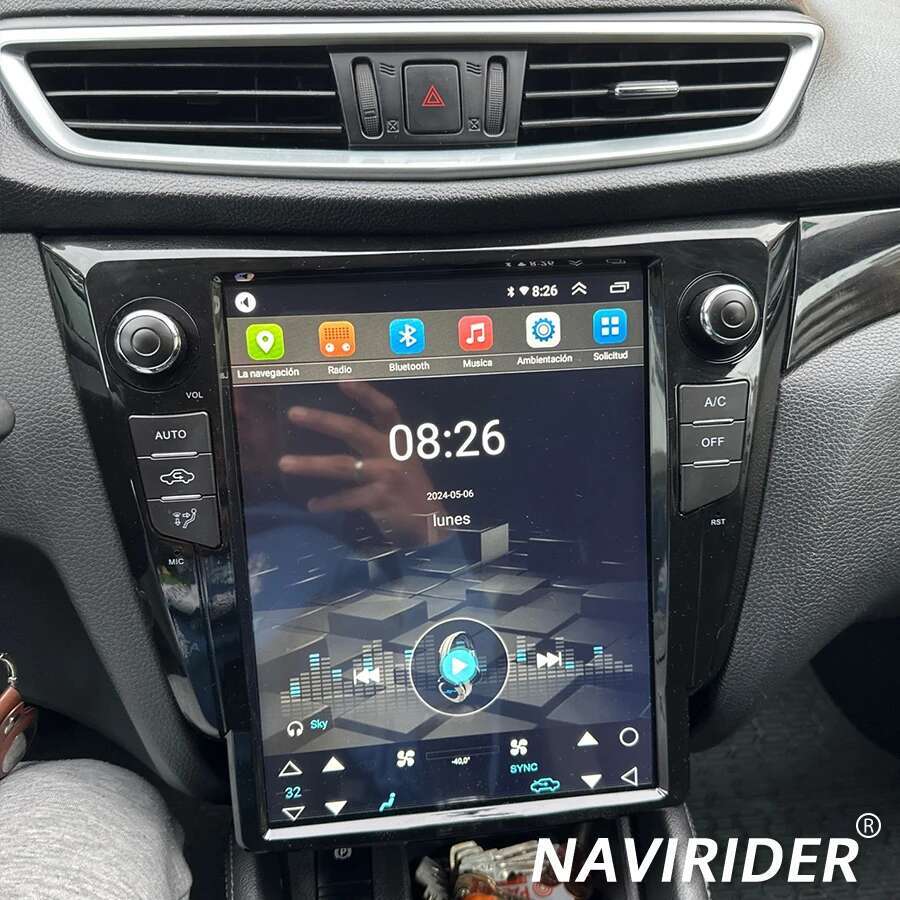 Tesla Style Screen Car Radio - راديو ستريو للسيارة طراز تسلا ،