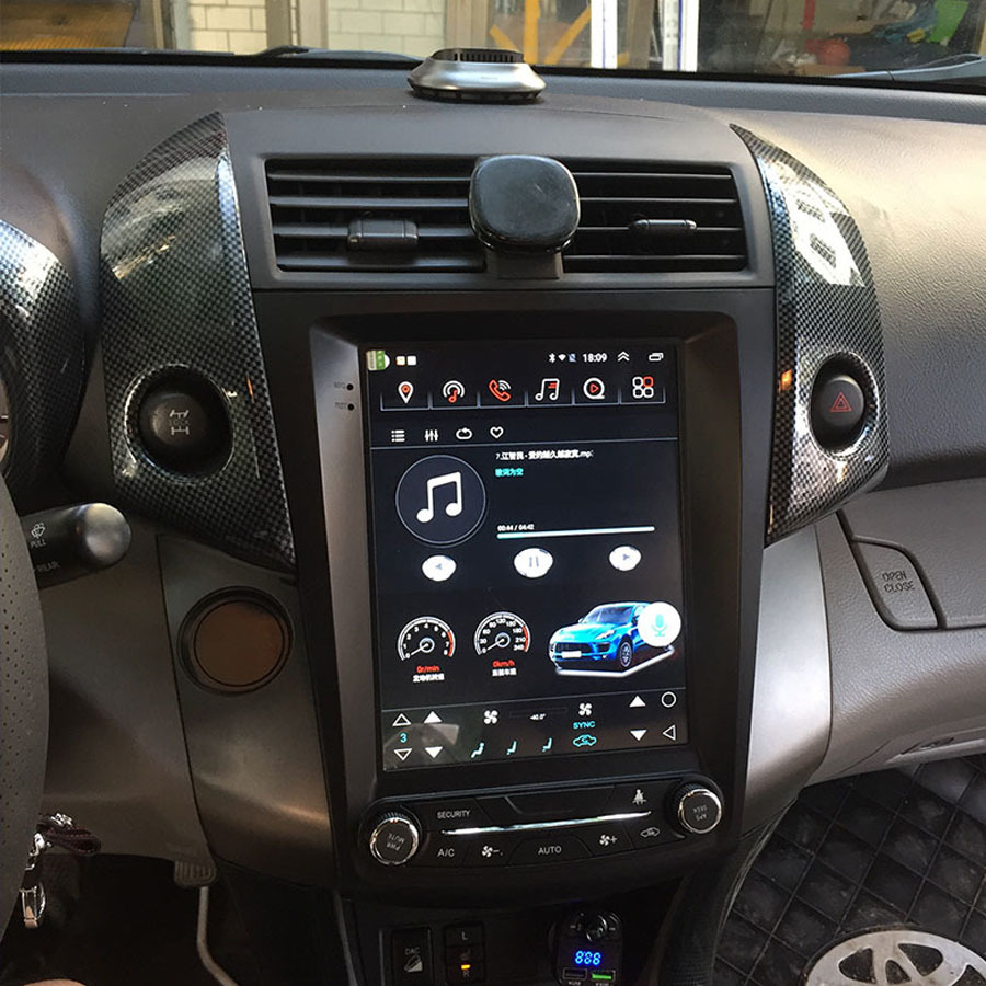 Tesla Style Screen Car Radio - تسلا نمط أندرويد سيارة مشغل وسائط