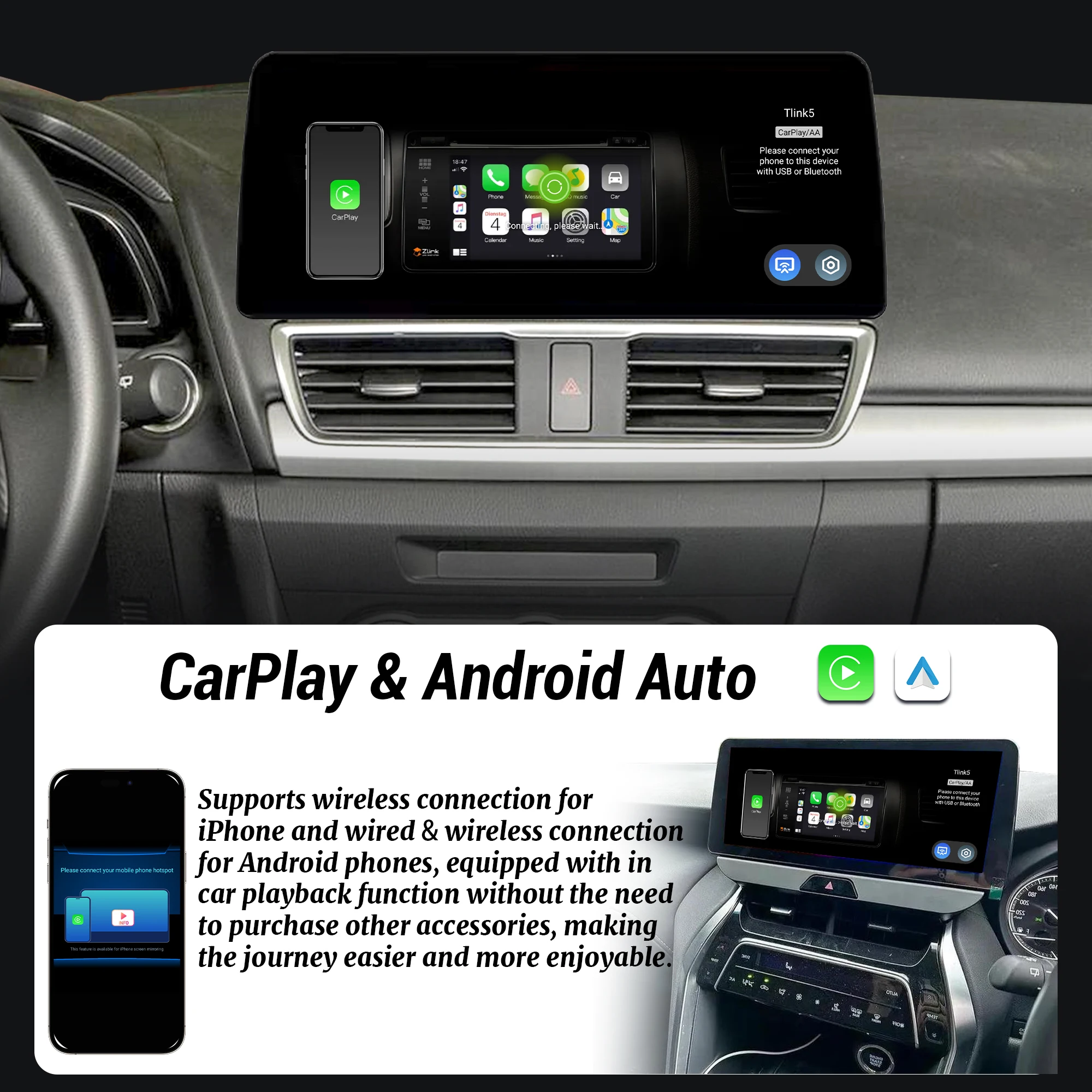 12.3 بوصة لفولفو XC90 2004-201 - مراجعة Android Auto Head Unit 12.3 Inch وسعره