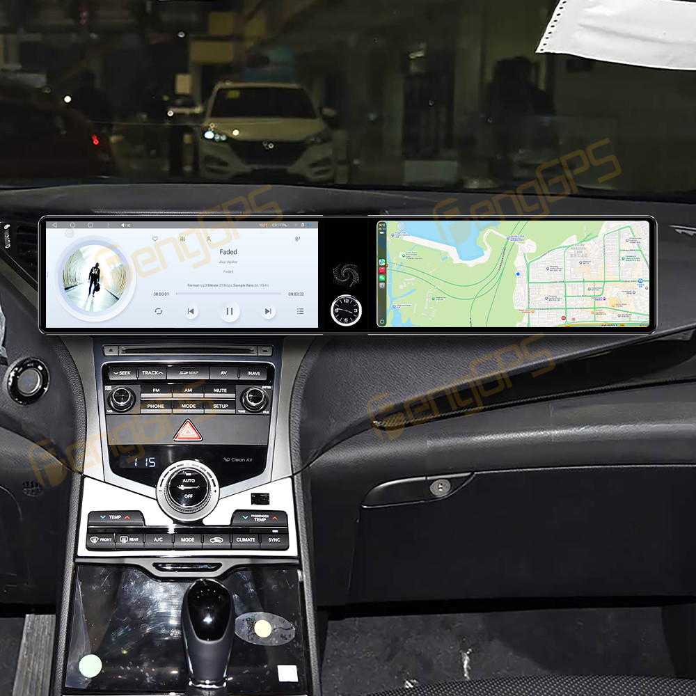 شاشة راديو سيارة مقاس 24.6 بوص - مراجعة Android Auto Head Unit 12.3 Inch وسعره