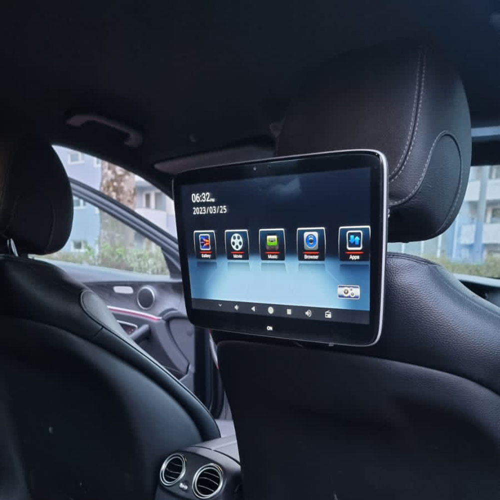 شاشة تلفزيون للمقعد الخلفي لسي - مراجعة Car Multimedia Rear Seat Entertainment وسعره