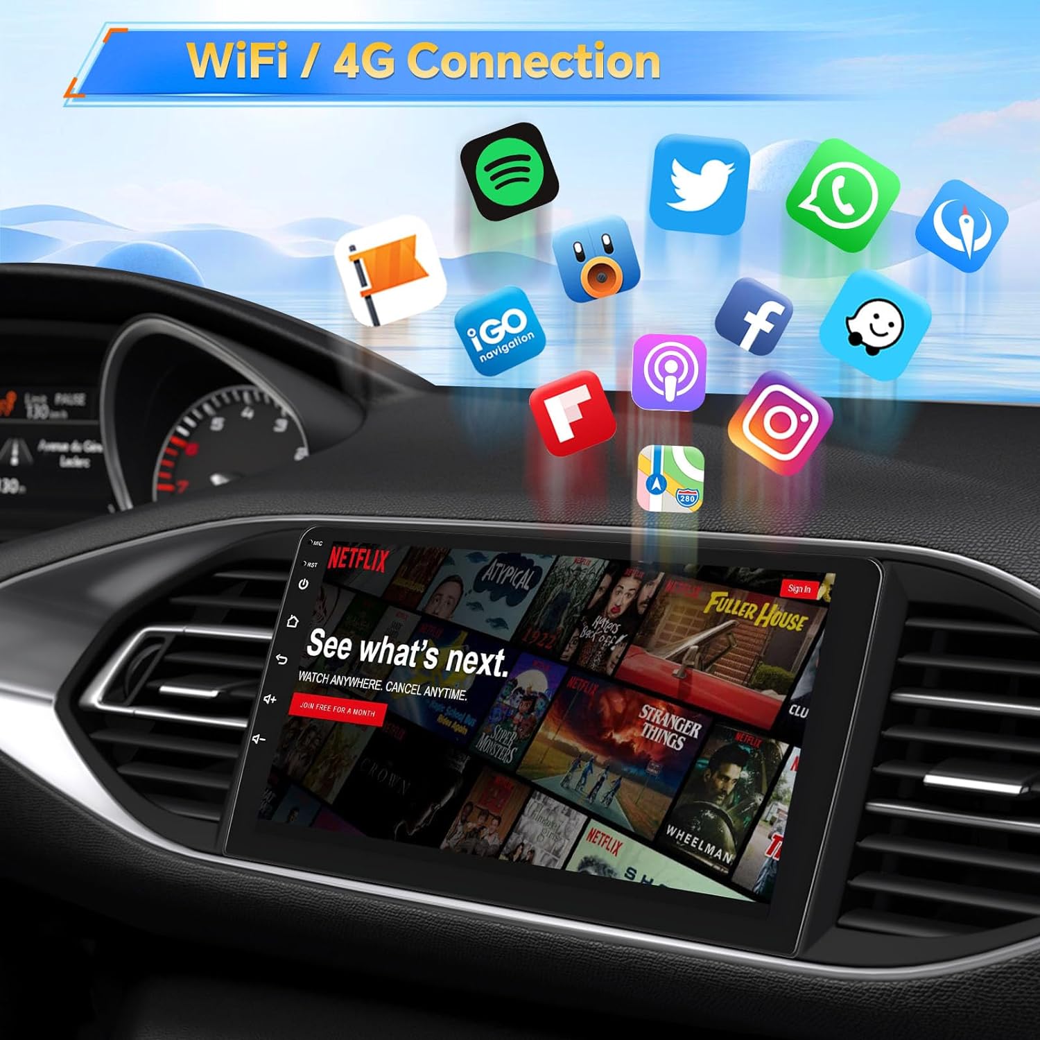 راديو سيارة أندرويد 16 مع واي  - مراجعة Android Car Stereo 2 Din 8 Core وسعره