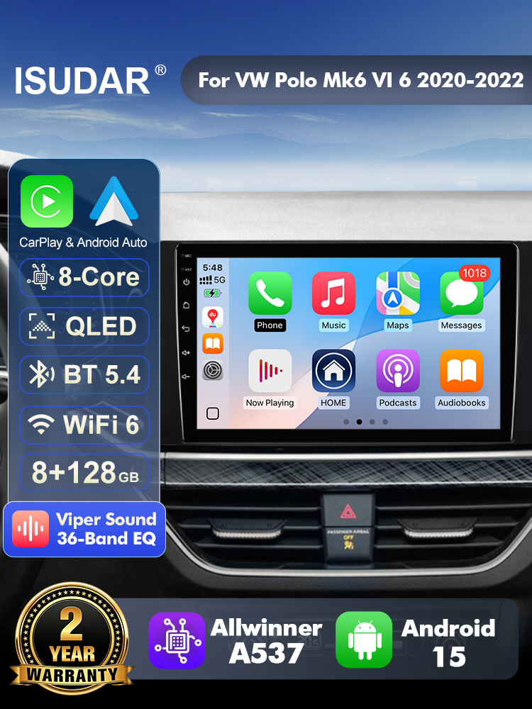 راديو ISUDAR T57 بنظام أندرويد - مراجعة Android Head Unit 6Gb 128Gb وسعره