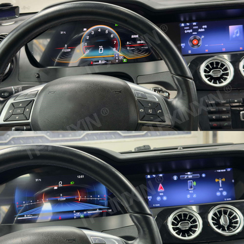شاشة أندرويد 14 مقاس 12.3 بوصة - مراجعة Android Auto Head Unit 12.3 Inch وسعره