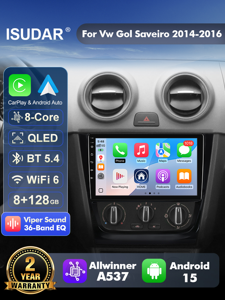 راديو ISUDAR T57 بنظام أندرويد - مراجعة Android Head Unit 6Gb 128Gb وسعره