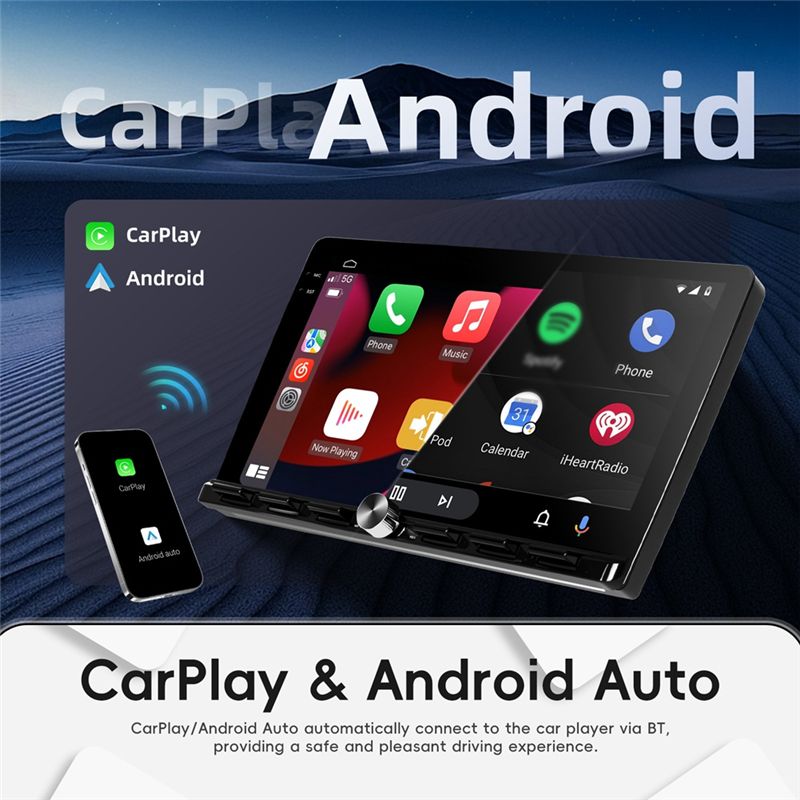 راديو سيارة واي فاي مع نظام تح - مراجعة Car Multimedia Player Carplay Android Auto وسعره