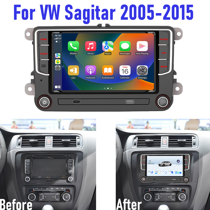 راديو سيارة أندرويد 7 بوصة لفو - مراجعة Android Head Unit 6Gb 128Gb وسعره