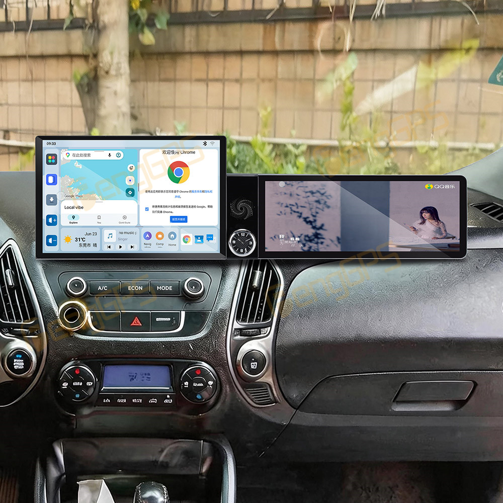 راديو سيارة بشاشة لمس لهيونداي - مراجعة Android Auto Head Unit 12.3 Inch وسعره
