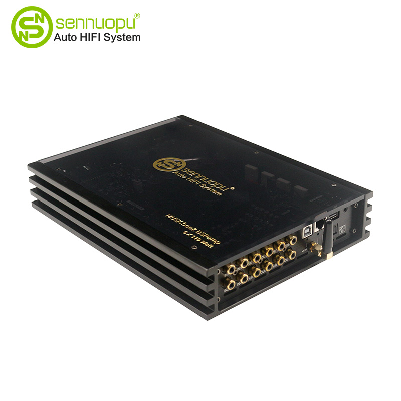 الصوت مكبر صوت استيريو DSP معا - مراجعة Car Stereo Dsp 8 Channel وسعره