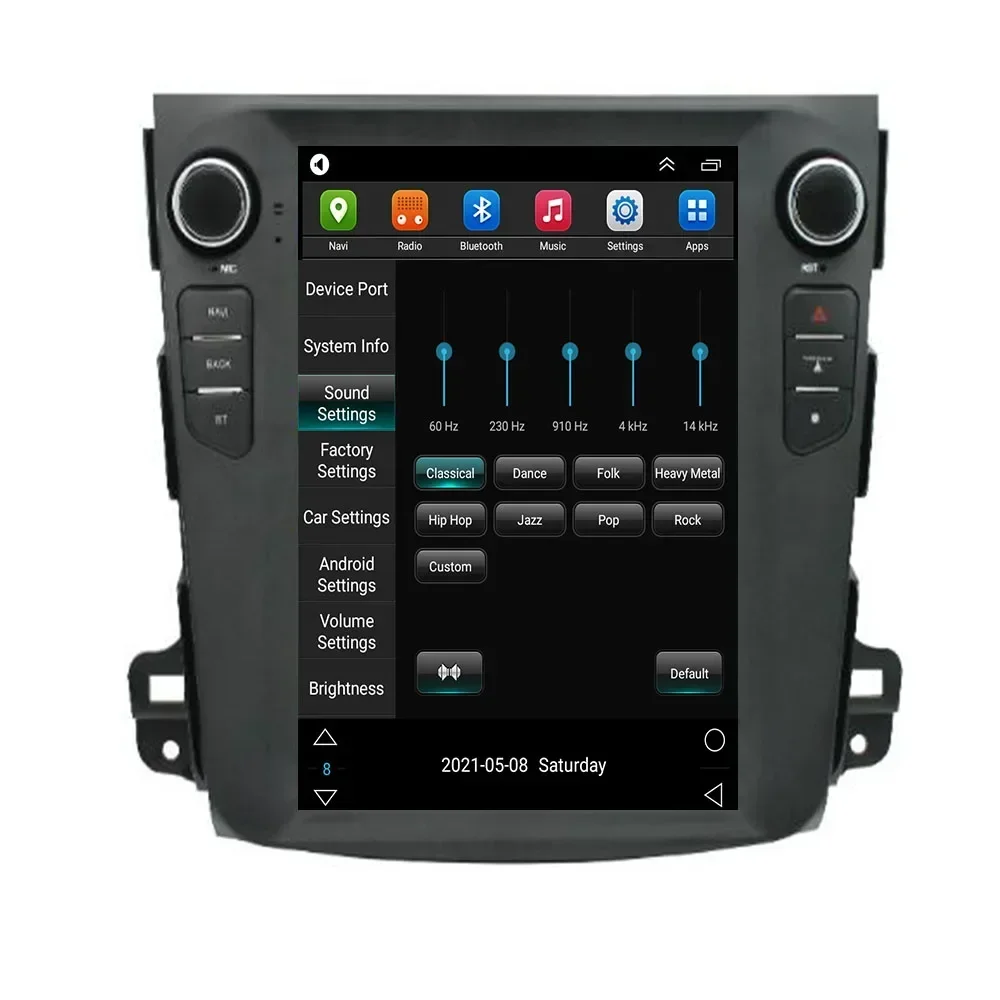 راديو سيارة تسلا ستايل 8 كور ل - مراجعة Tesla Style Screen Car Radio وسعره