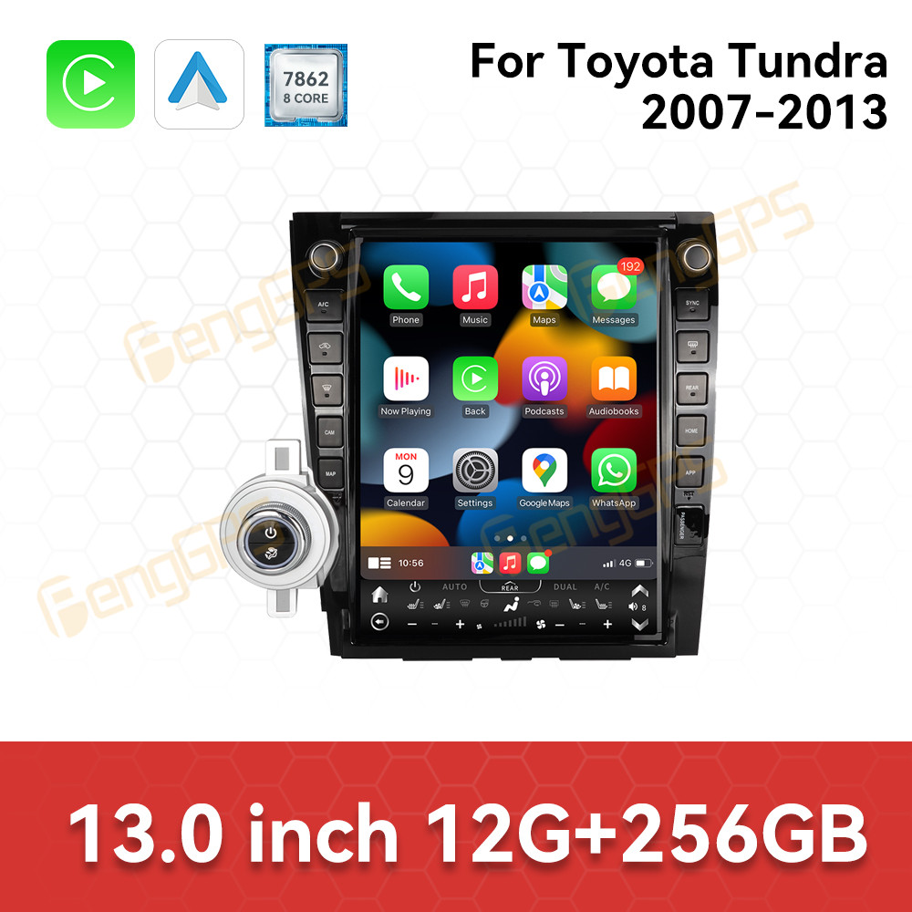 لتويوتا تندرا سيكويا 2007-2013 - مراجعة Android Auto Head Unit 12.3 Inch وسعره