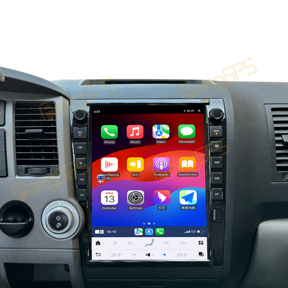 لتويوتا تندرا سيكويا 2007-2013 - مراجعة Android Auto Head Unit 12.3 Inch وسعره