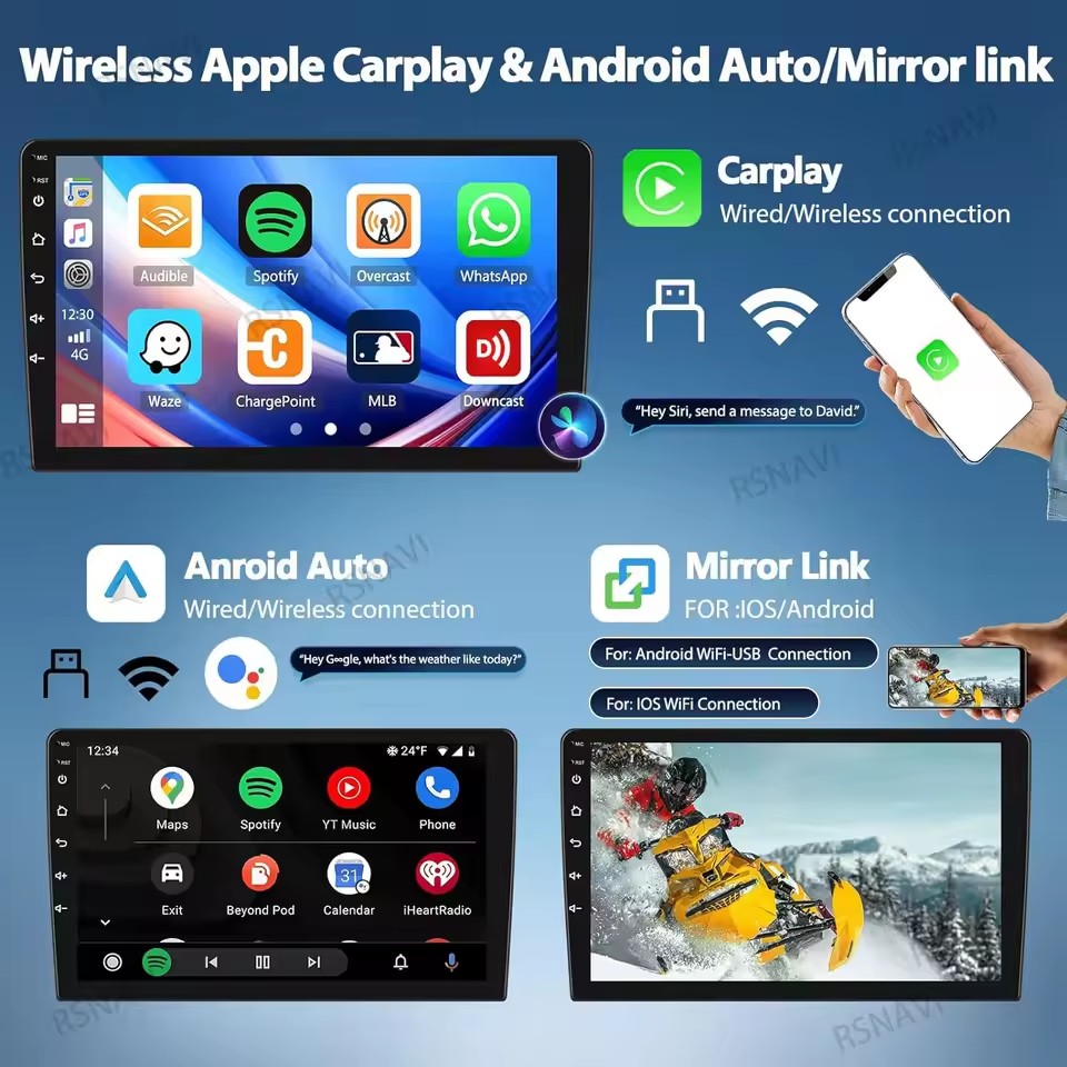 راديو سيارة بنظام أندرويد 16 ل - مراجعة Android Car Stereo 2 Din 8 Core وسعره