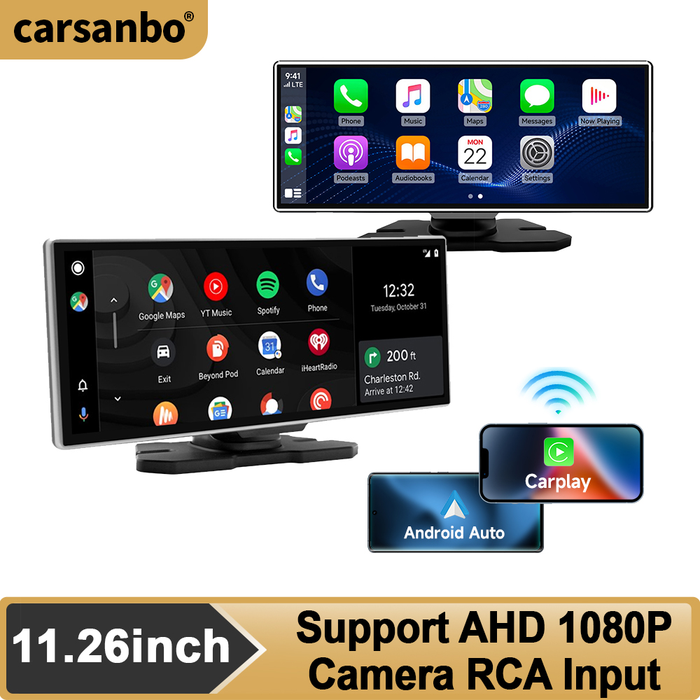 شاشة لمس للسيارة من كارسانبو م - مراجعة Car Multimedia Player Carplay Android Auto وسعره