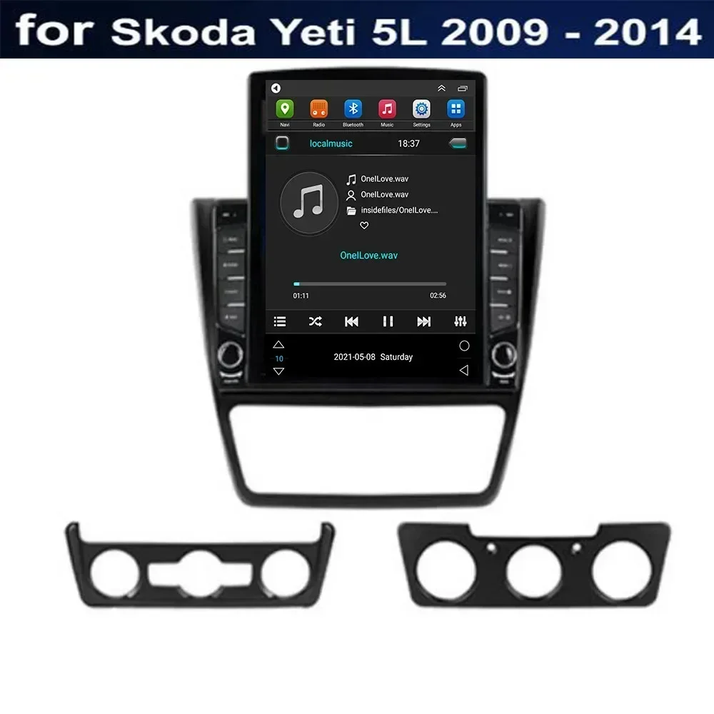 راديو سيارة أندرويد 13 مع ذاكر - مراجعة Tesla Style Screen Car Radio وسعره
