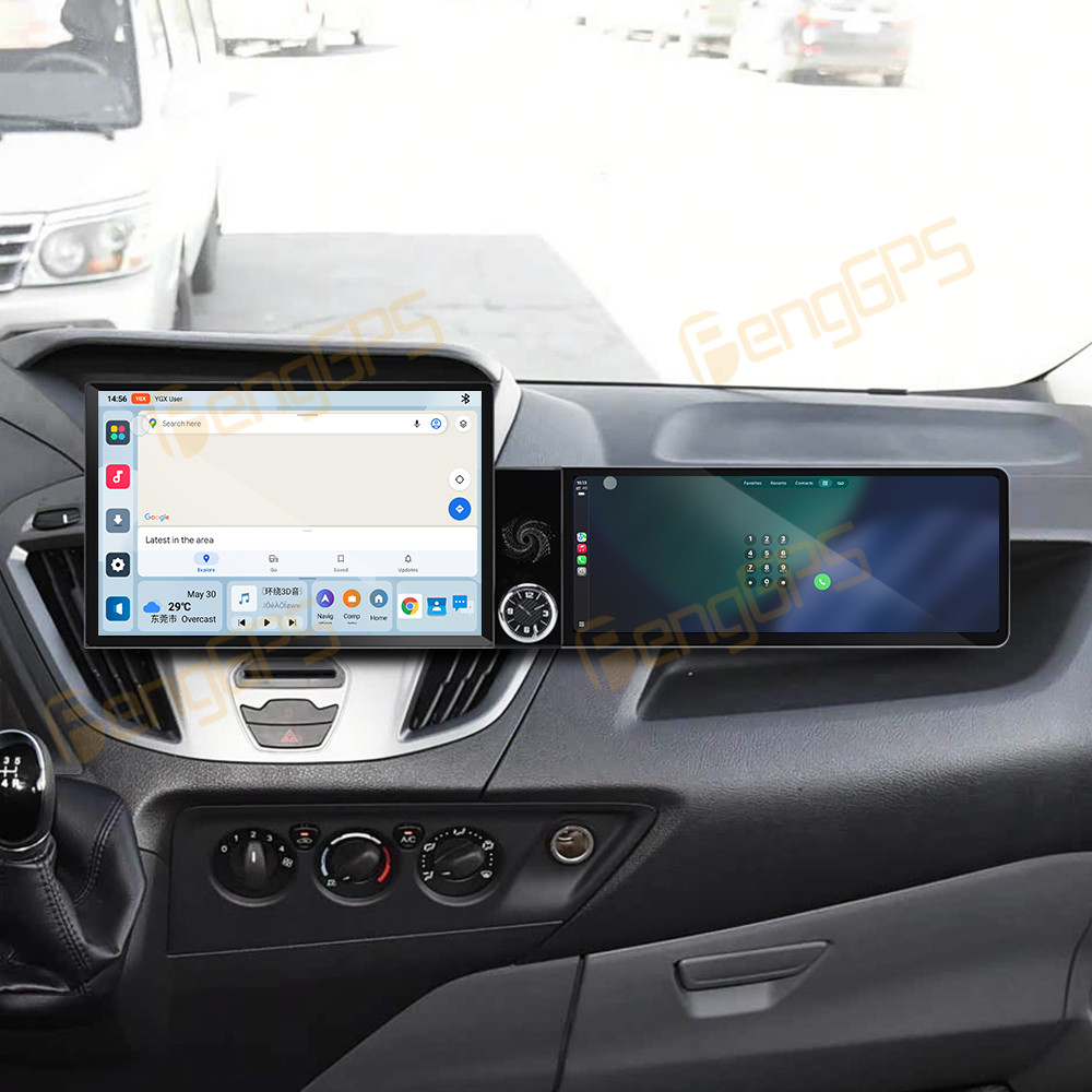 راديو سيارة بشاشة 13.1 بوصة لف - مراجعة Android Auto Head Unit 12.3 Inch وسعره
