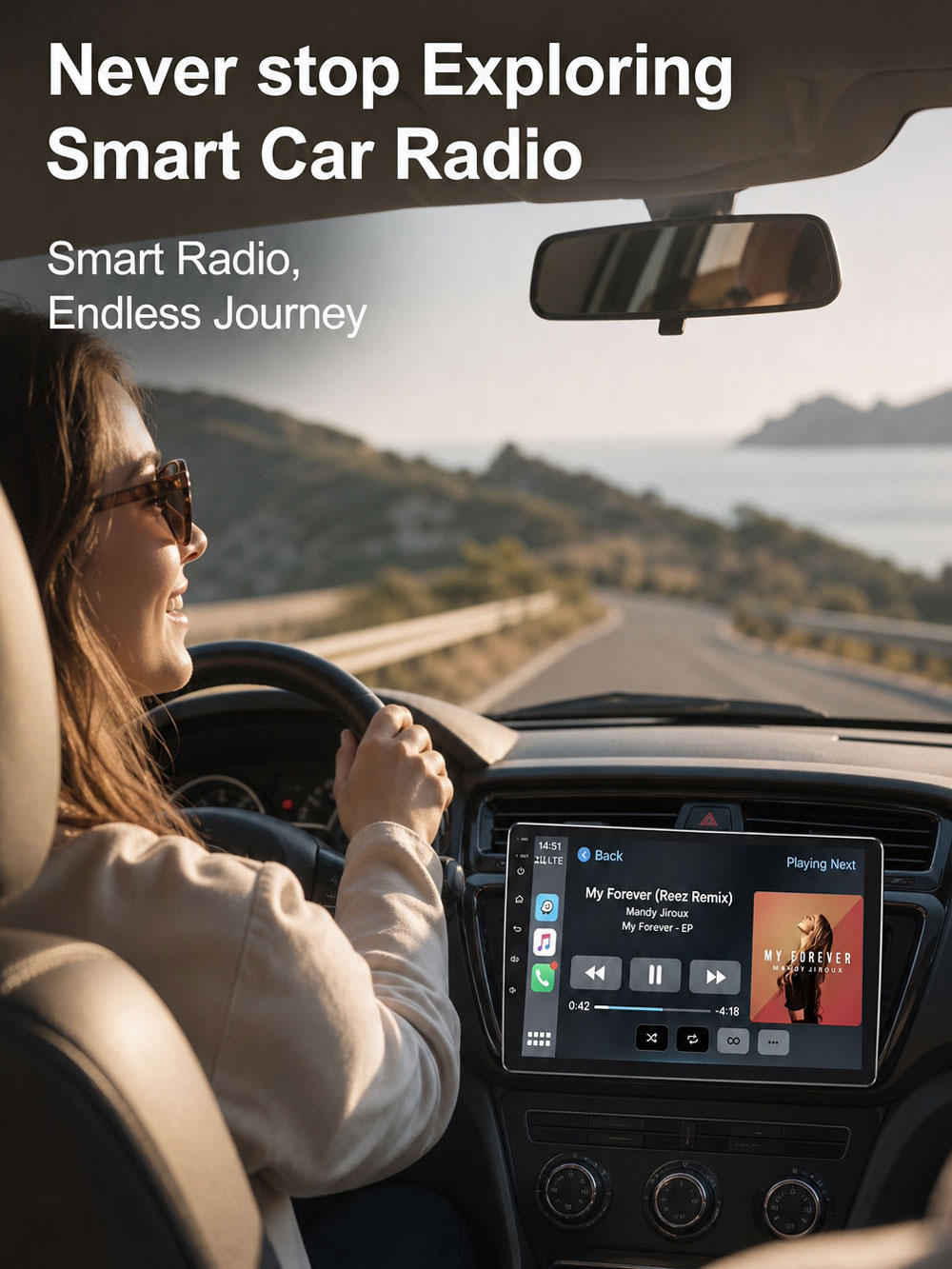 أندرويد 16 للسيارة تويوتا كامر - مراجعة Car Radio Gps Navigation 10 Inch وسعره