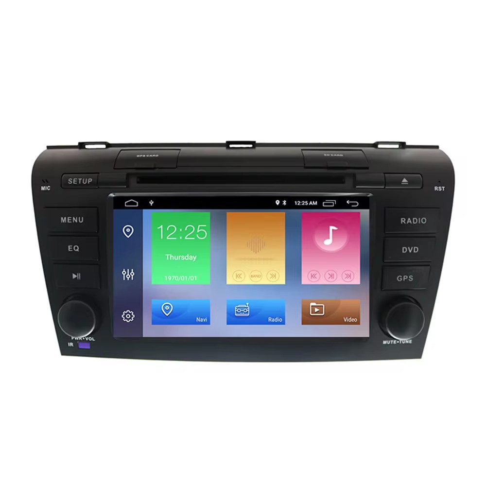 شاشة LCD أندرويد لسيارة مازدا  - مراجعة Car Multimedia Player Carplay Android Auto وسعره