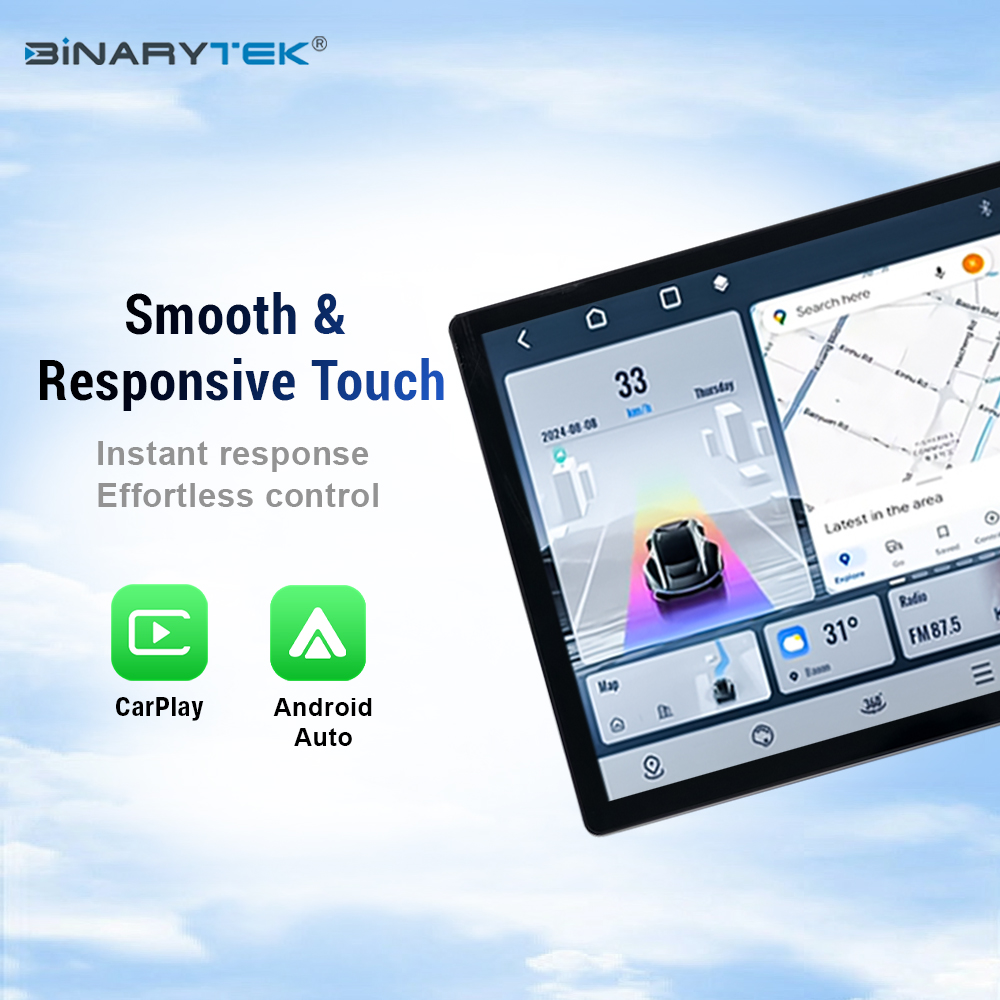 مشغل دي في دي للسيارة بشاشة 13 - مراجعة Car Multimedia Player Carplay Android Auto وسعره