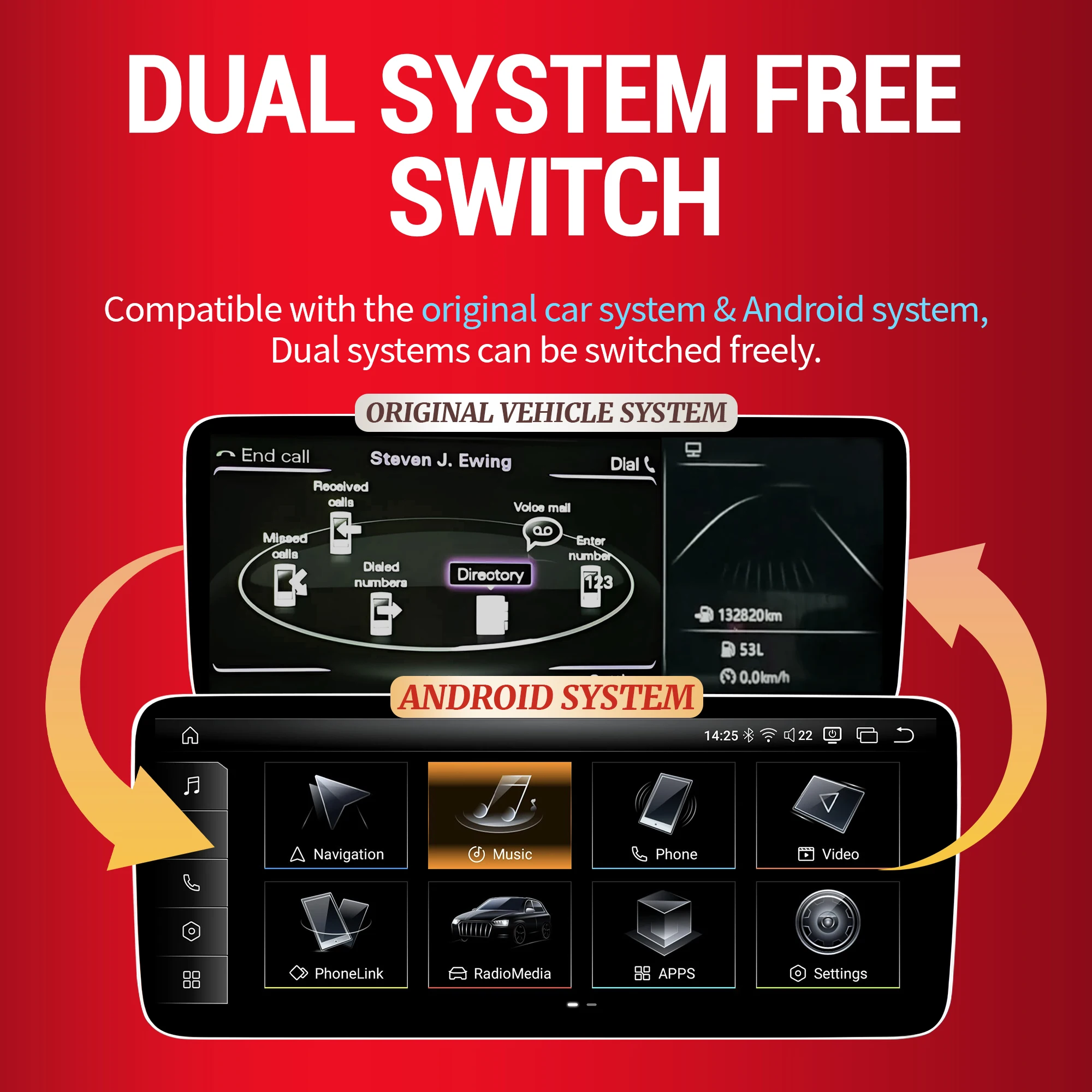 12.3 بوصة أندرويد 13 راديو الس - مراجعة Android Auto Head Unit 12.3 Inch وسعره