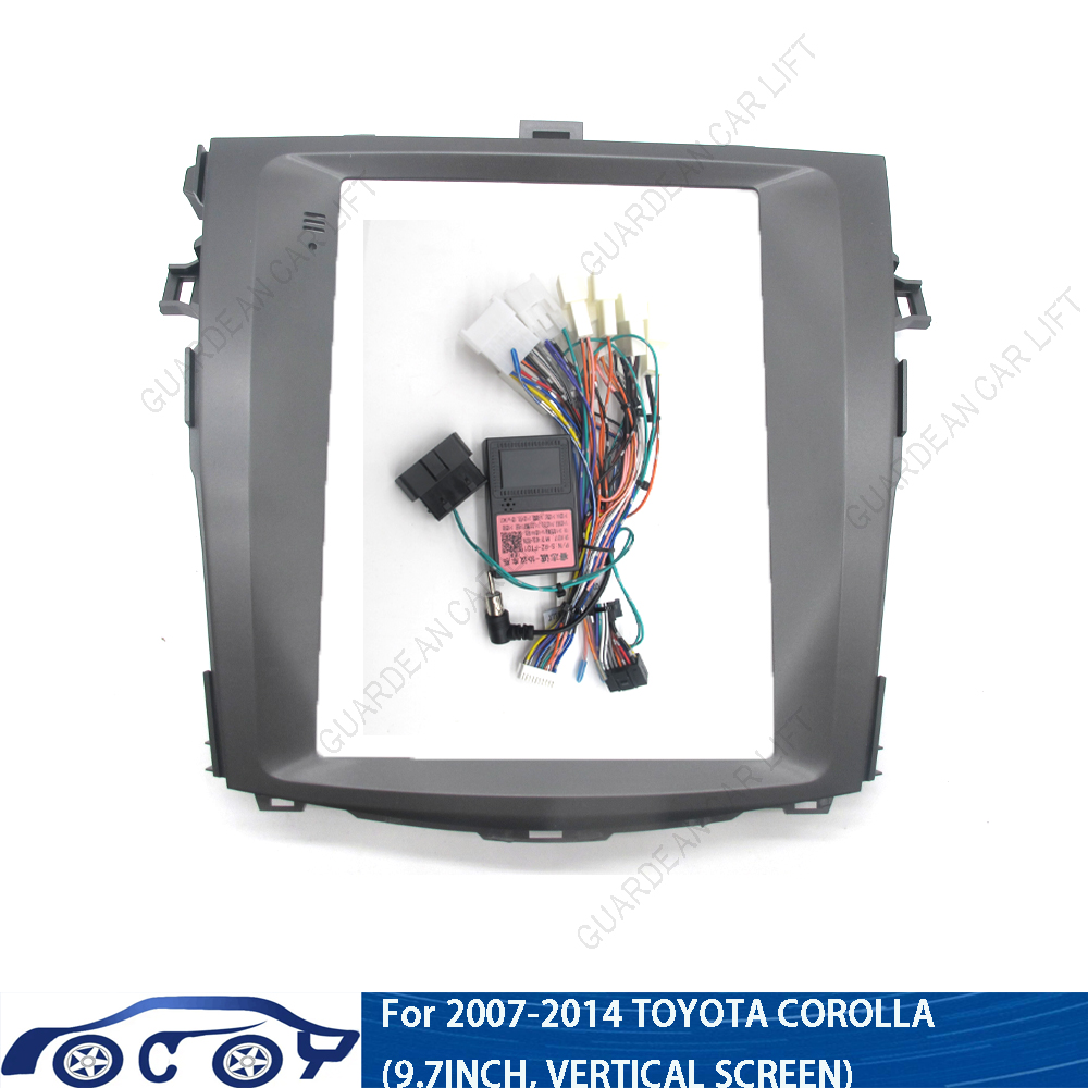 لـ 2007-2014 TOYOTA COROLLA (9 - مراجعة Tesla Style Screen Car Radio وسعره