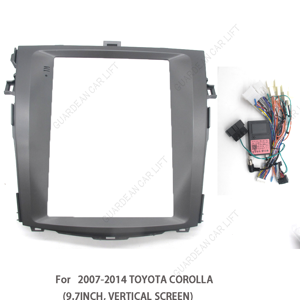 لـ 2007-2014 TOYOTA COROLLA (9 - مراجعة Tesla Style Screen Car Radio وسعره