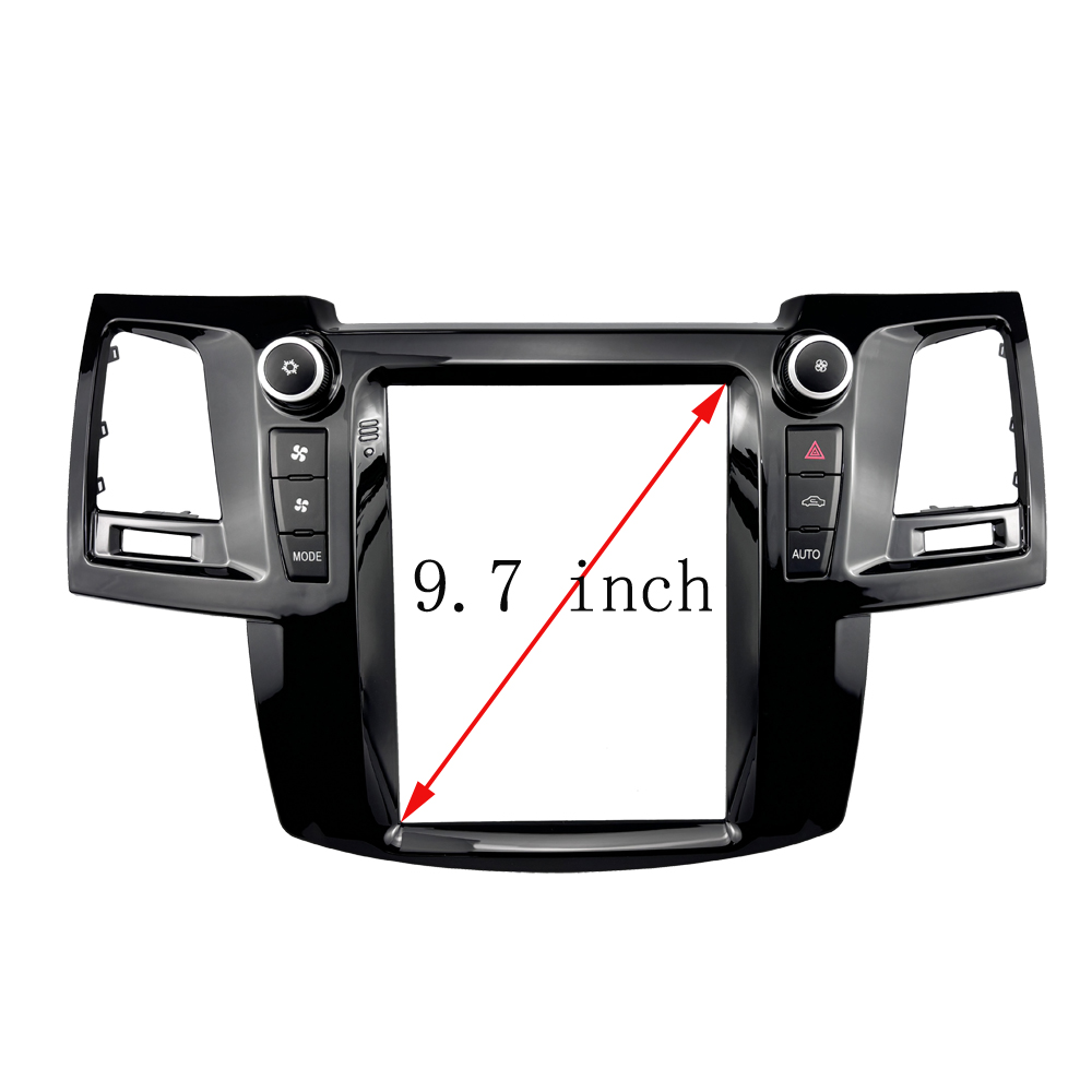 لـ 2005-2014 TOYOTA FORTUNER/V - مراجعة Tesla Style Screen Car Radio وسعره