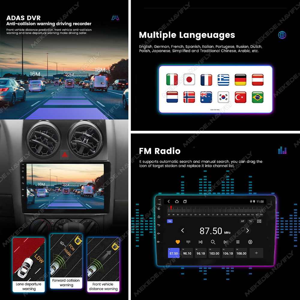 لاسلكي Carplay راديو السيارة س - مراجعة Car Multimedia Player Carplay Android Auto وسعره