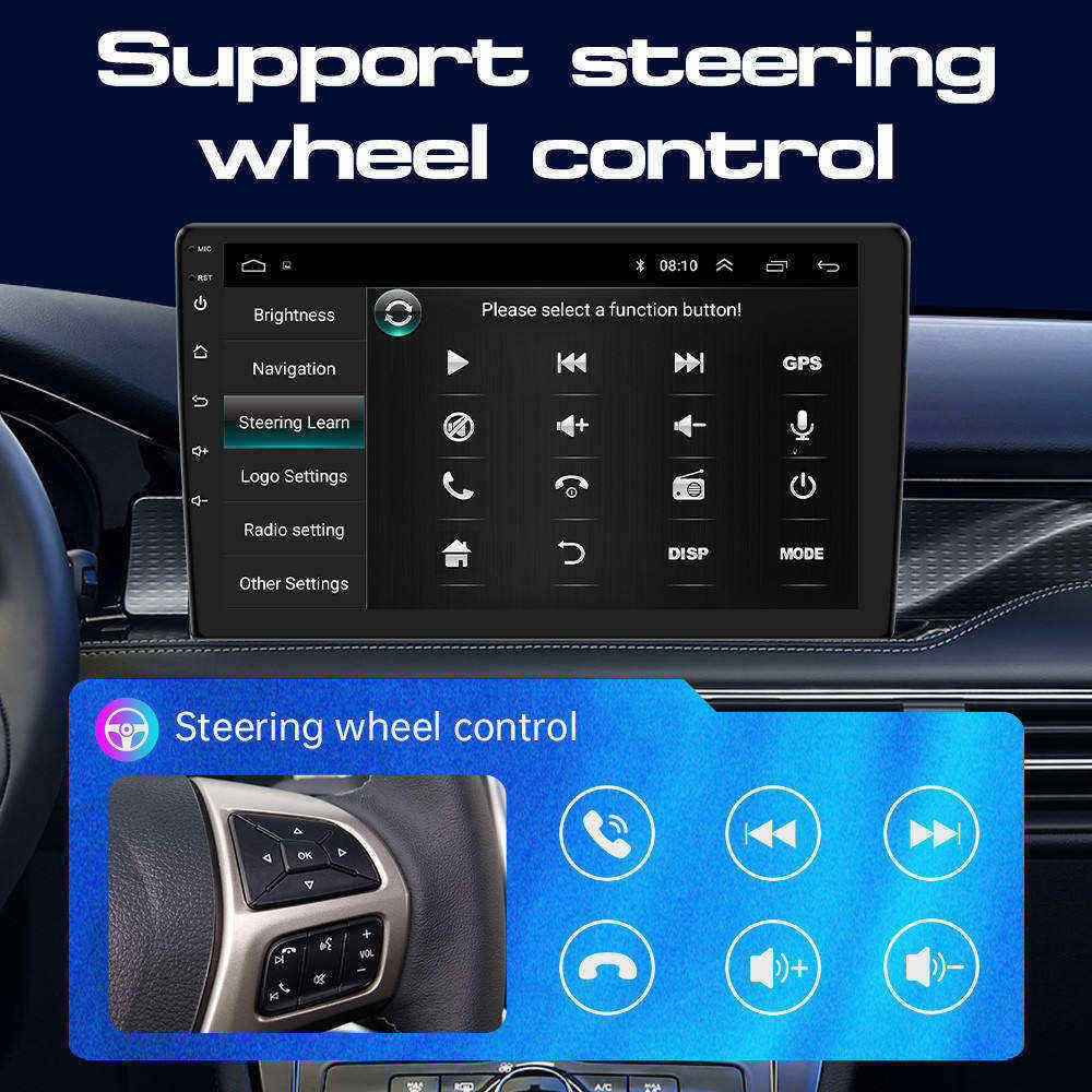 راديو سيارة 2din بشاشة 7/9/10  - مراجعة Car Radio Gps Navigation 10 Inch وسعره