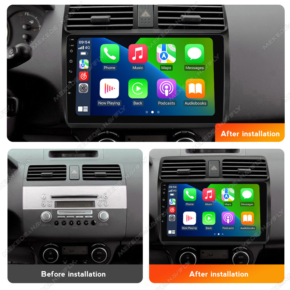 نظام صوتي ذكي للسيارة من MEKED - مراجعة Car Radio Gps Navigation 10 Inch وسعره