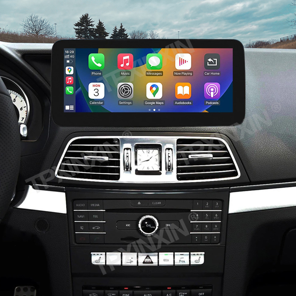 لسيارات مرسيدس بنز E كوبيه W20 - مراجعة Android Auto Head Unit 12.3 Inch وسعره