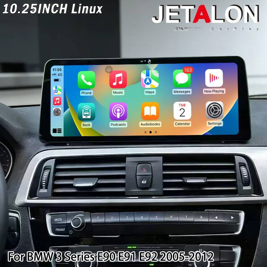 شاشة راديو سيارة 10.25 بوصة لس - مراجعة Car Multimedia Player Carplay Android Auto وسعره