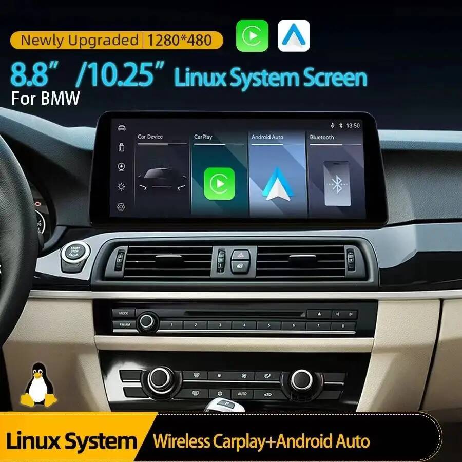 شاشة راديو سيارة 10.25 بوصة لس - مراجعة Car Multimedia Player Carplay Android Auto وسعره