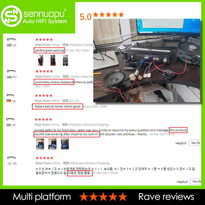 Sennuopu X12 10 قناة Dsp معالج - مراجعة Car Stereo Dsp 8 Channel وسعره