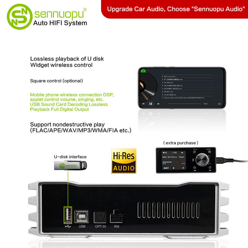 مكبر صوت سيارة سينوبو X10B بتق - مراجعة Car Stereo Dsp 8 Channel وسعره
