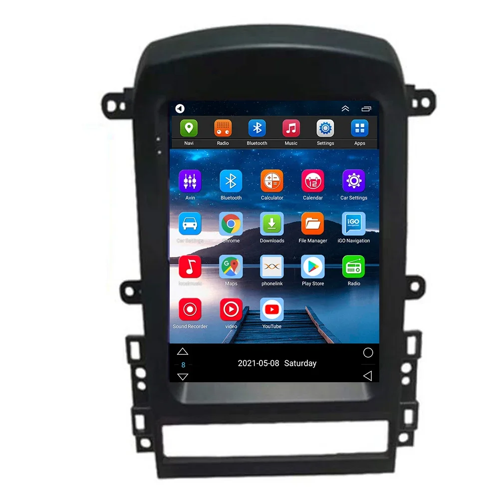 جهاز استريو سيارة بنظام أندروي - مراجعة Tesla Style Screen Car Radio وسعره