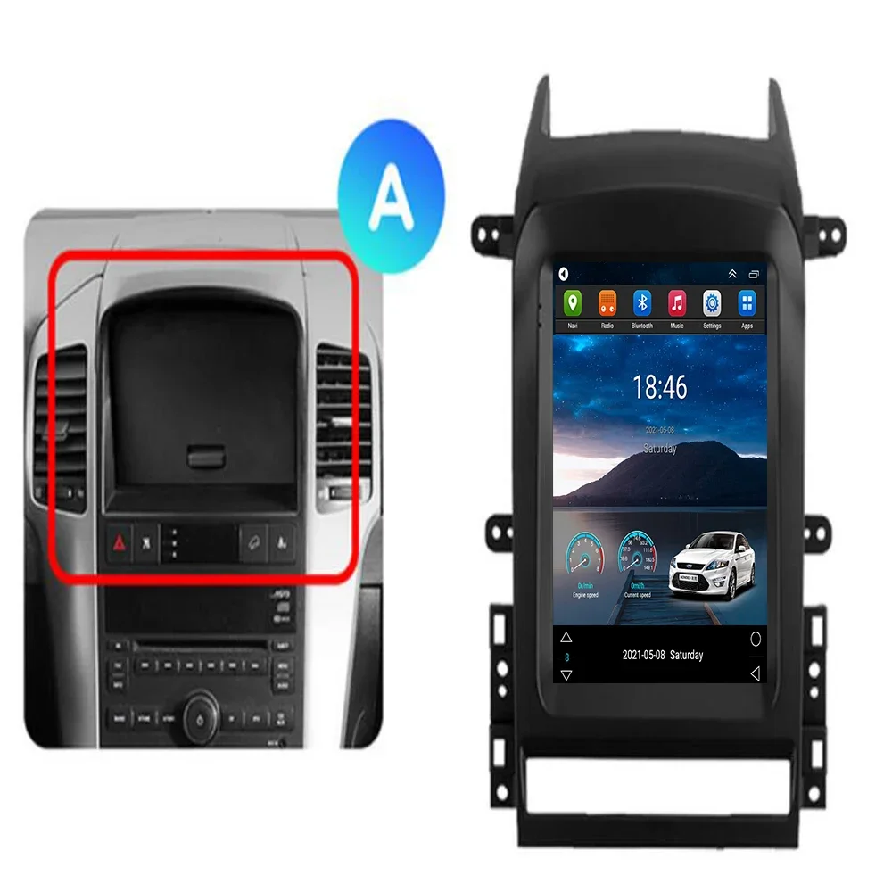 جهاز استريو سيارة بنظام أندروي - مراجعة Tesla Style Screen Car Radio وسعره